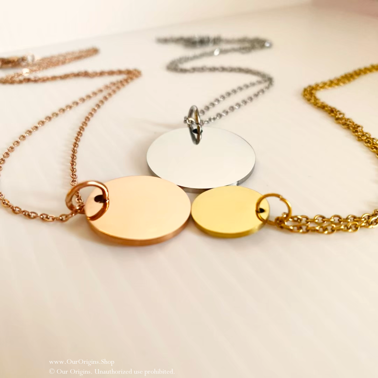 IU MIEN Necklace - Custom Engraved Lucky Egg