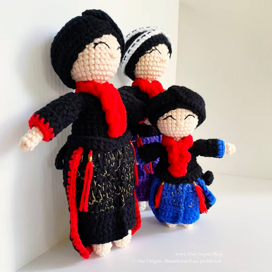 IU MIEN Doll - Girl X, Handmade Mini Amigurumi