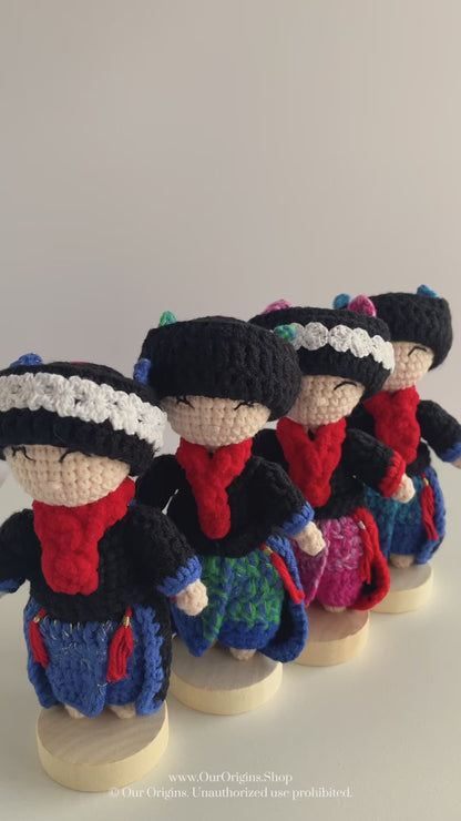 IU MIEN Doll - Girl O, Handmade Mini Amigurumi