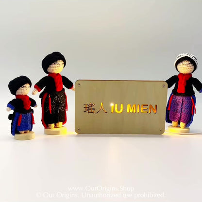 IU MIEN Doll - Girl X, Handmade Mini Amigurumi