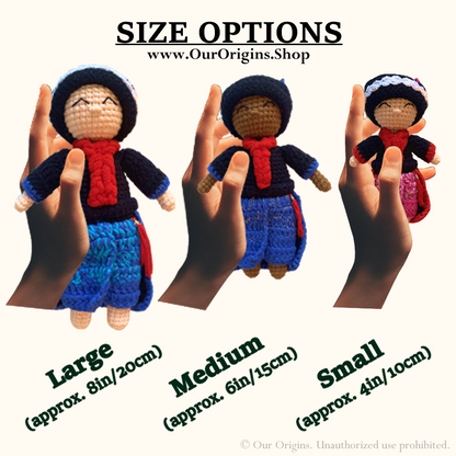 IU MIEN Doll - Girl O, Handmade Mini Amigurumi